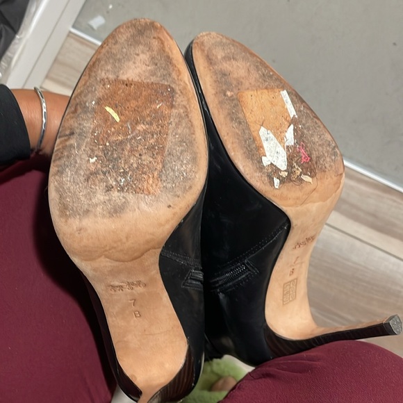 Coach Nickie Boots Black Size 7B Soft Shine Calf - Picture 13 of 15